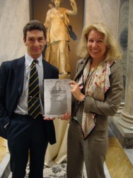 Buchpr&auml;sentation in Rom 