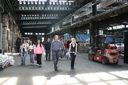 Industriedenkmal und Publikumsmagnet: das Veranstaltungszentrum Lokhalle in G&ouml;ttingen