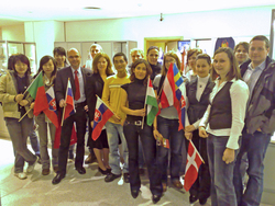 Die Master-Studierenden Regionalmanagement und Wirtschaftsf&ouml;rderung zu Gast bei Erika Mann in B