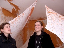 Farbraum-Installation in der Bunsenstra&szlig;e 14.