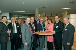 \\"Zusammenarbeit f&uuml;r eine praxisnahe Ausbildung vertiefen\\" war das Thema, das HAWK-P