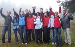 Teilnehmer des Outdoorseminars