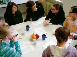 Master-Studierende haben sich zu einer Arbeitsgruppe zusammengetan